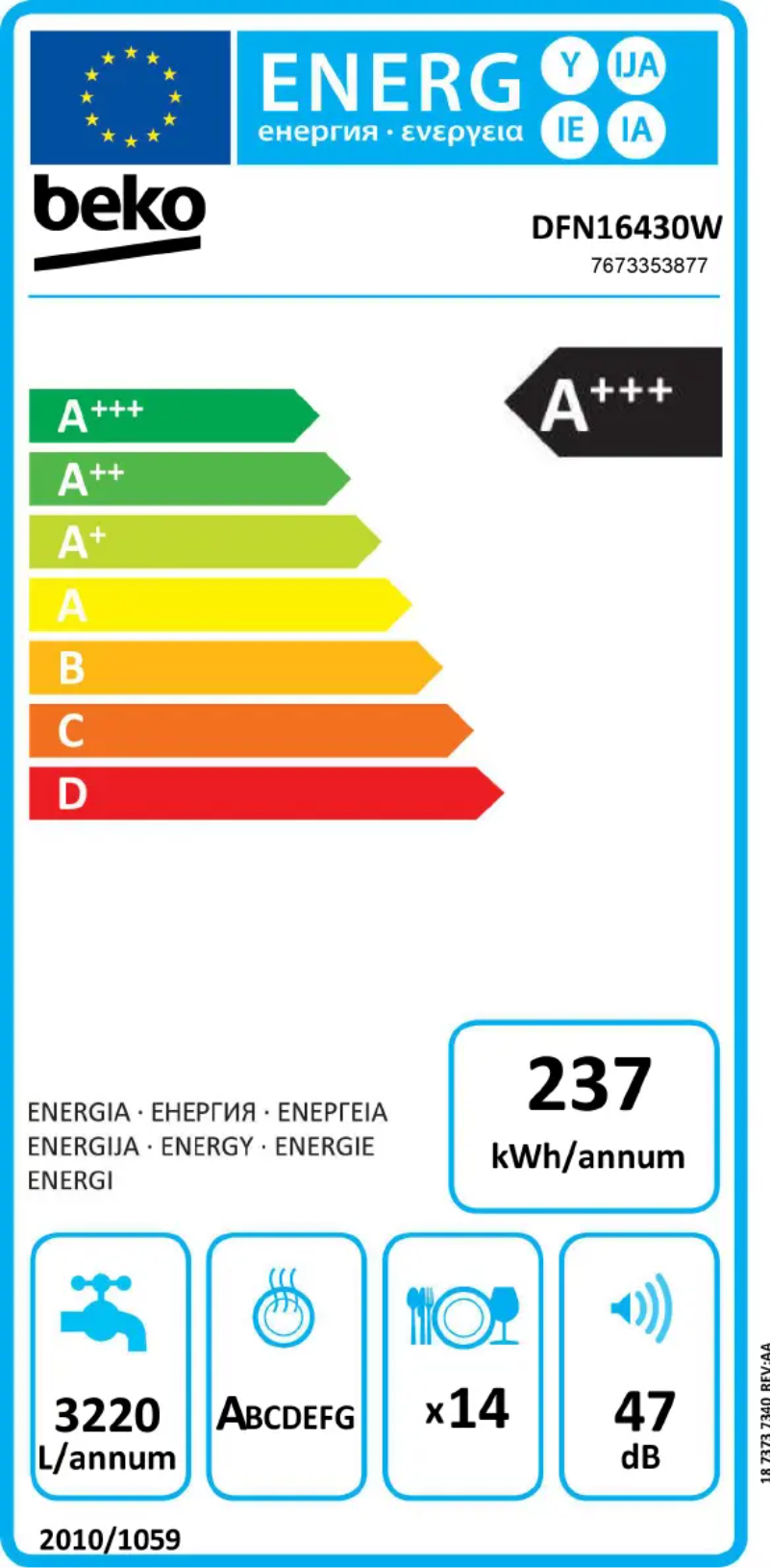Image de la première page du manuel de l'appareil DFN16430