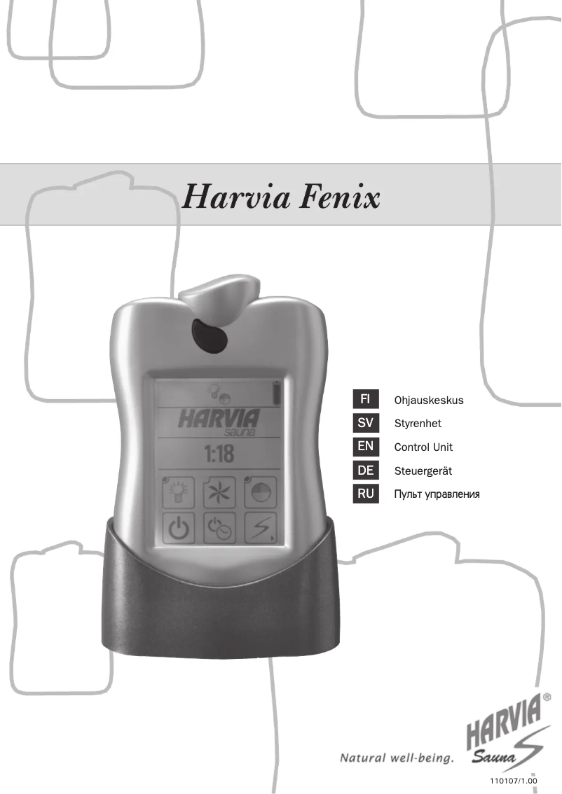 Page 1 de la notice Manuel utilisateur Harvia Fenix SACF150