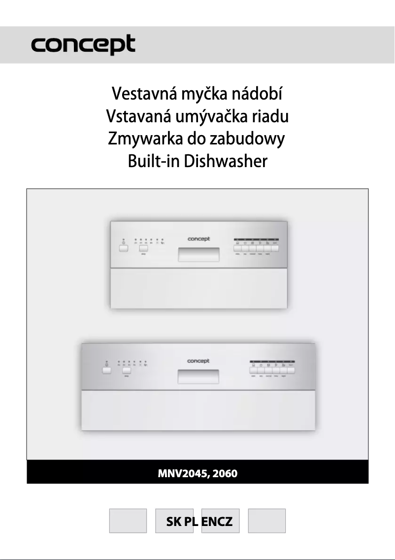 Page 1 de la notice Manuel utilisateur Concept MNV2045