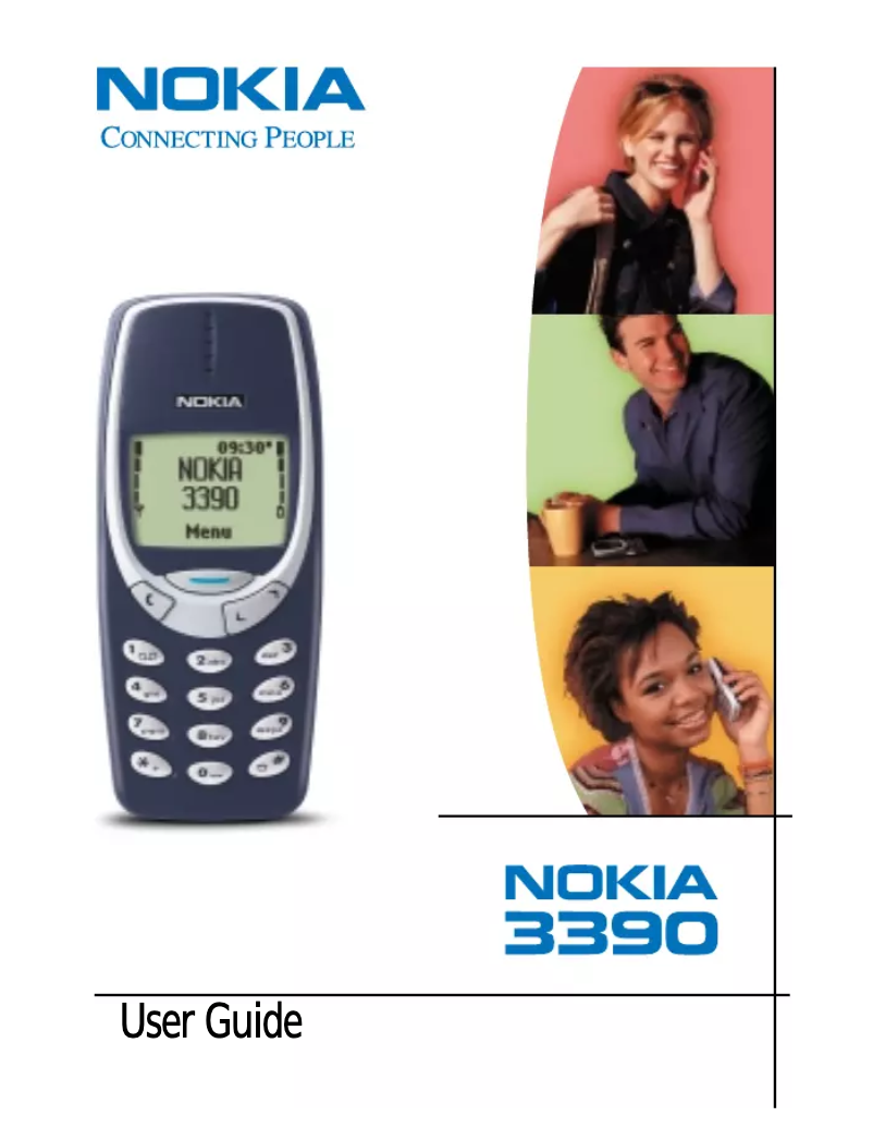 Image de la première page du manuel de l'appareil 3390