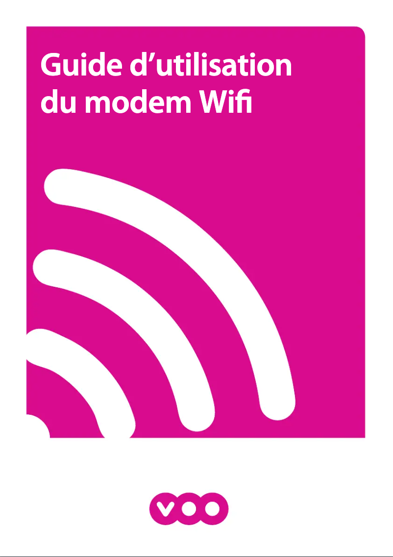 Page 1 de la notice Manuel utilisateur Netgear CG3100 (Voo)
