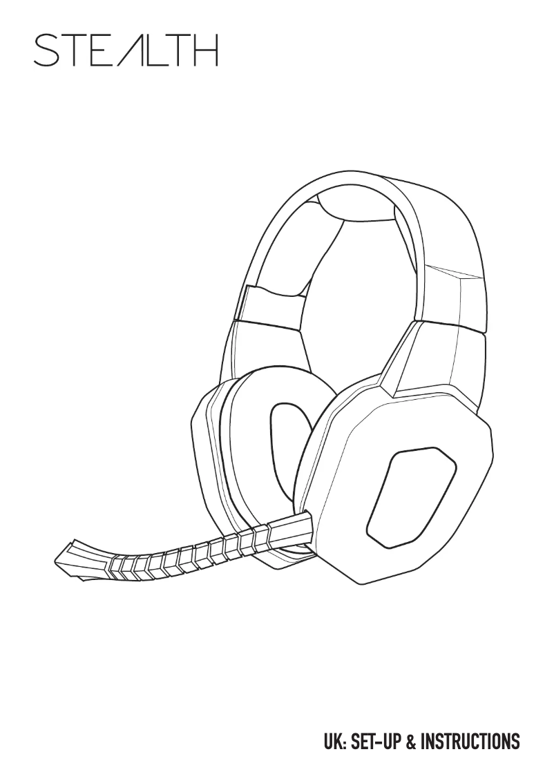 Page 1 de la notice Manuel utilisateur STEALTH Gaming XP-Cruiser