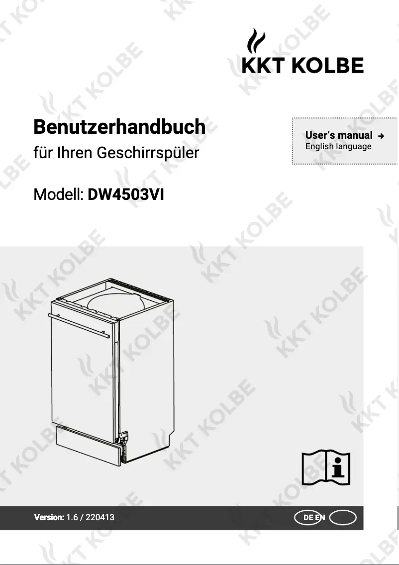 Image de la première page du manuel de l'appareil DW4503VI