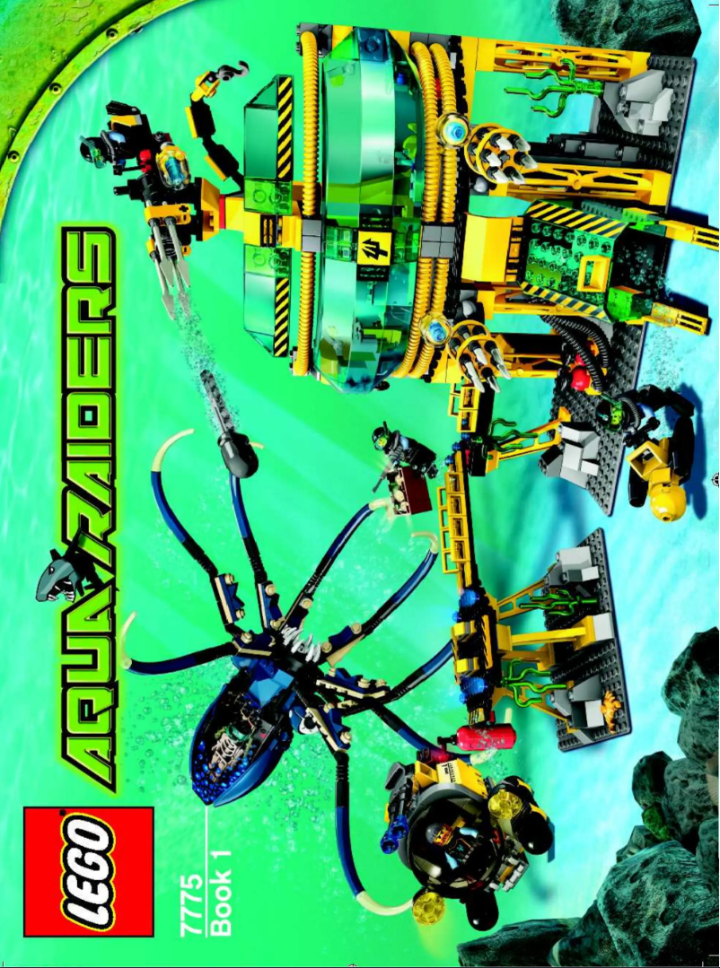 Image de la première page du manuel de l'appareil Aqua Raiders 7775