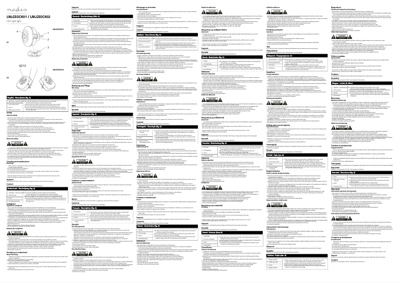 Image de la première page du manuel de l'appareil LNLGSOCK02