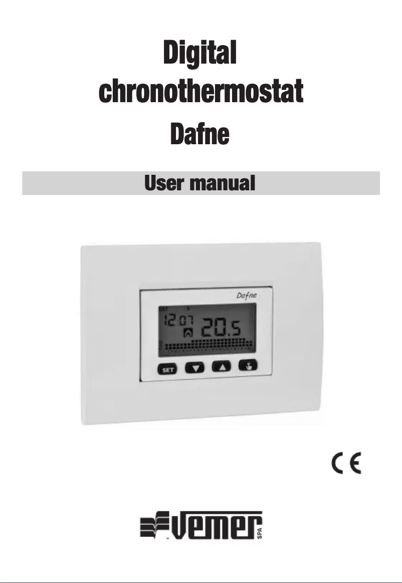 Page 1 de la notice Manuel utilisateur Vemer Dafne 230