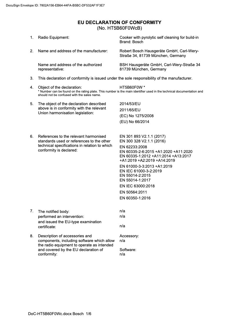 Page 1 de la notice Mode d'emploi Bosch HRG4785B6