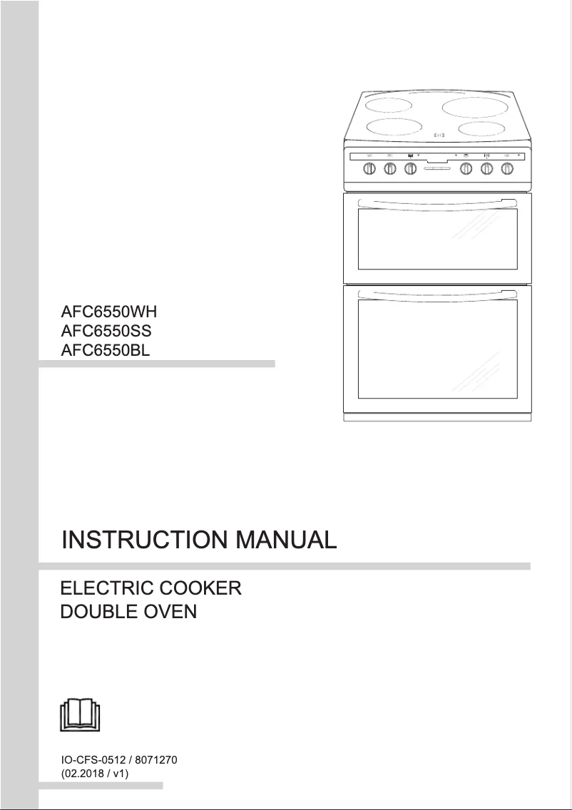 Image de la première page du manuel de l'appareil AFC6550BL