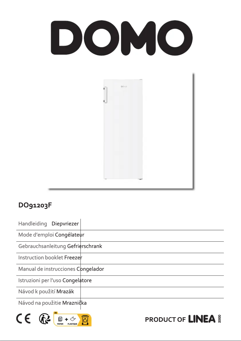 Page 1 de la notice Manuel utilisateur Domo DO91203F