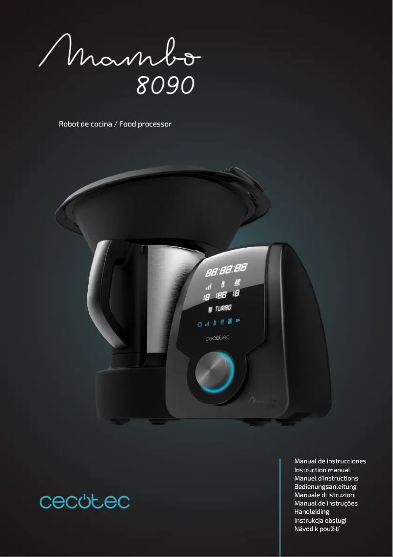 Page n°1 - Manuel utilisateur Cecotec Mambo 8090