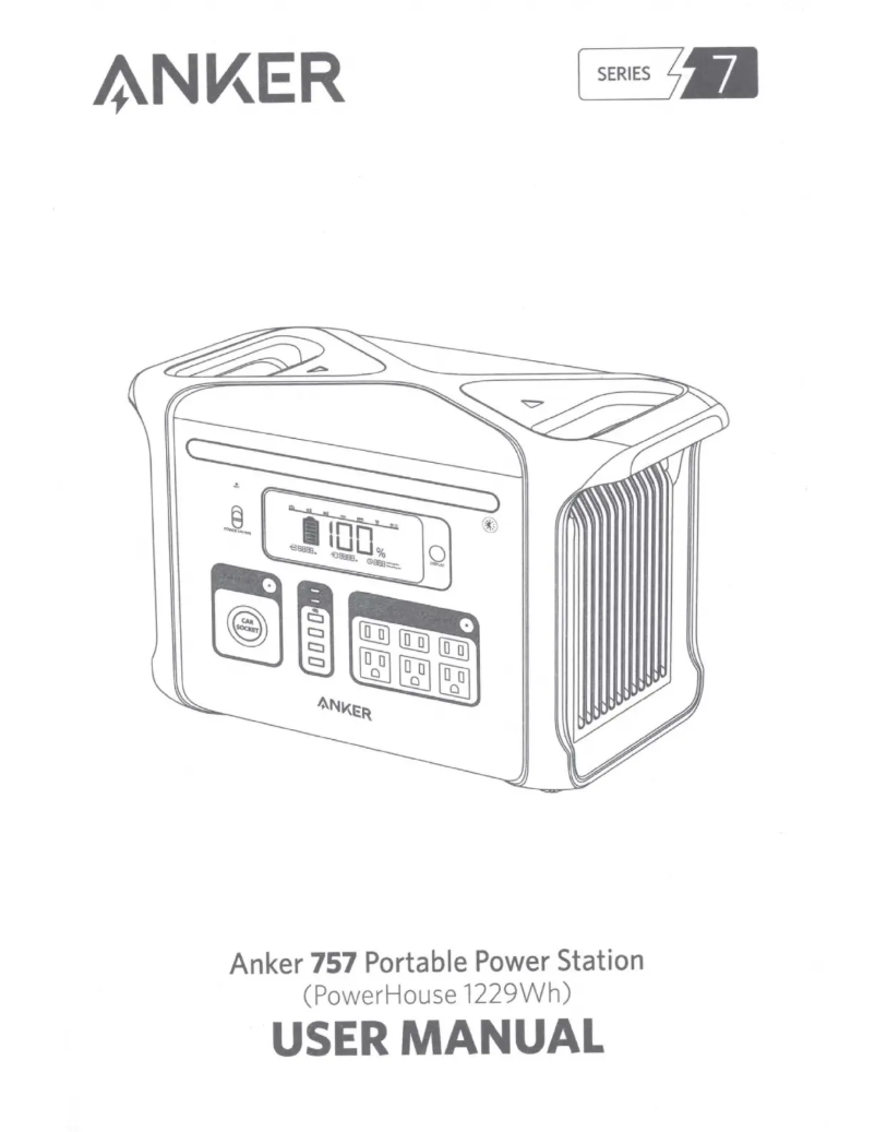 Image de la première page du manuel de l'appareil PowerHouse 757