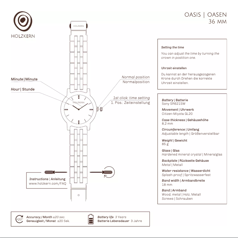 Image de la première page du manuel de l'appareil Ubari