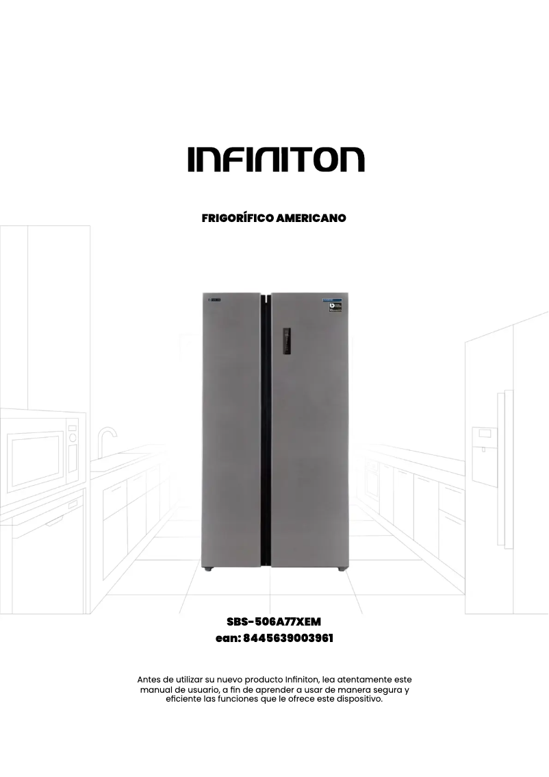 Page n°1 - Manuel utilisateur Infiniton SBS-506A77XEM