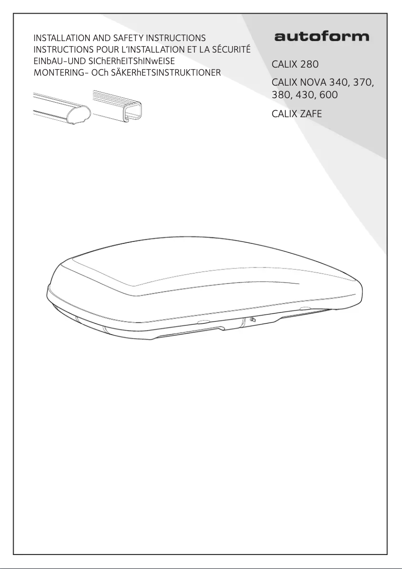 Page n°1 - Manuel utilisateur Calix Nova 380