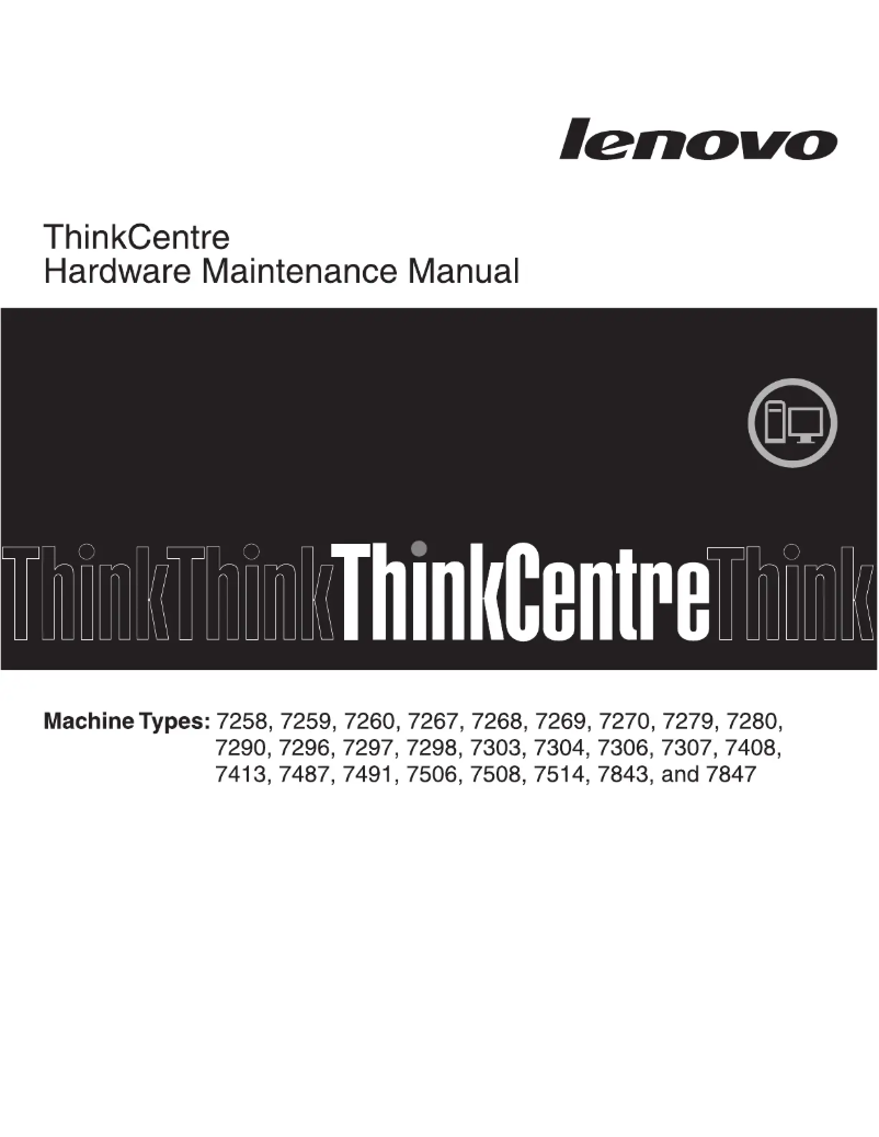 Page n°1 - Manuel utilisateur Lenovo ThinkCentre M58e