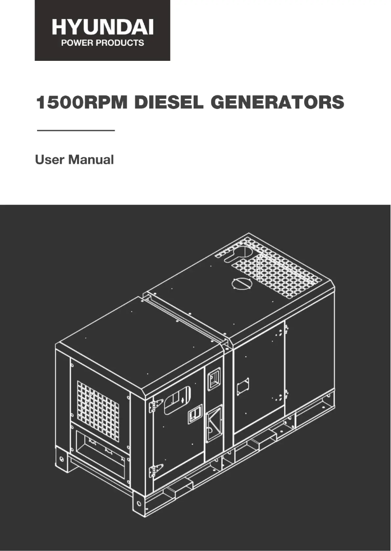 Page n°1 - Manuel utilisateur Hyundai DHY45KSE
