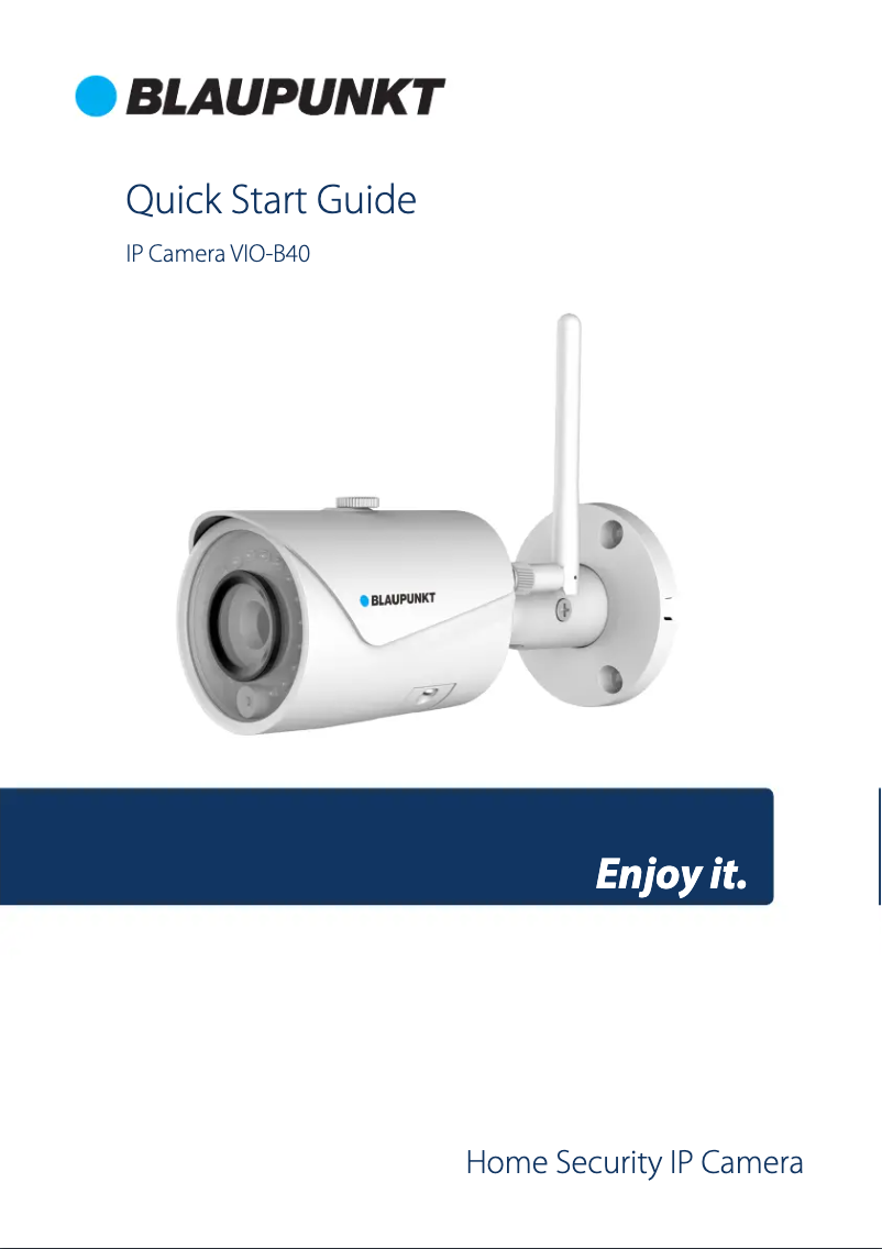 Page 1 de la notice Manuel utilisateur Blaupunkt VIO-B40