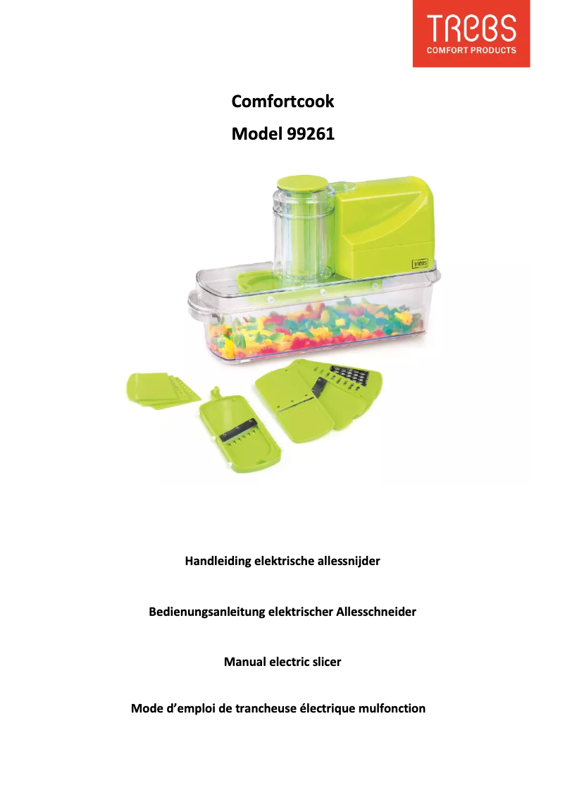 Page n°1 - Manuel utilisateur Trebs Comfortcook 99261