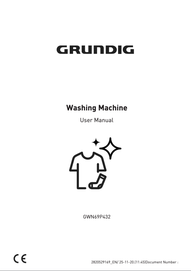 Page n°1 - Manuel utilisateur Grundig GWN69P432
