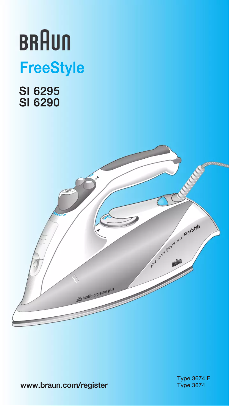 Image de la première page du manuel de l'appareil FreeStyle SI 6295