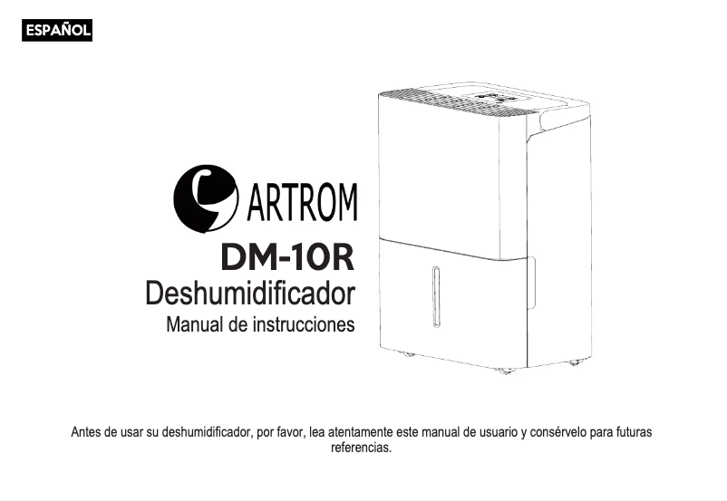 Image de la première page du manuel de l'appareil DM-10R