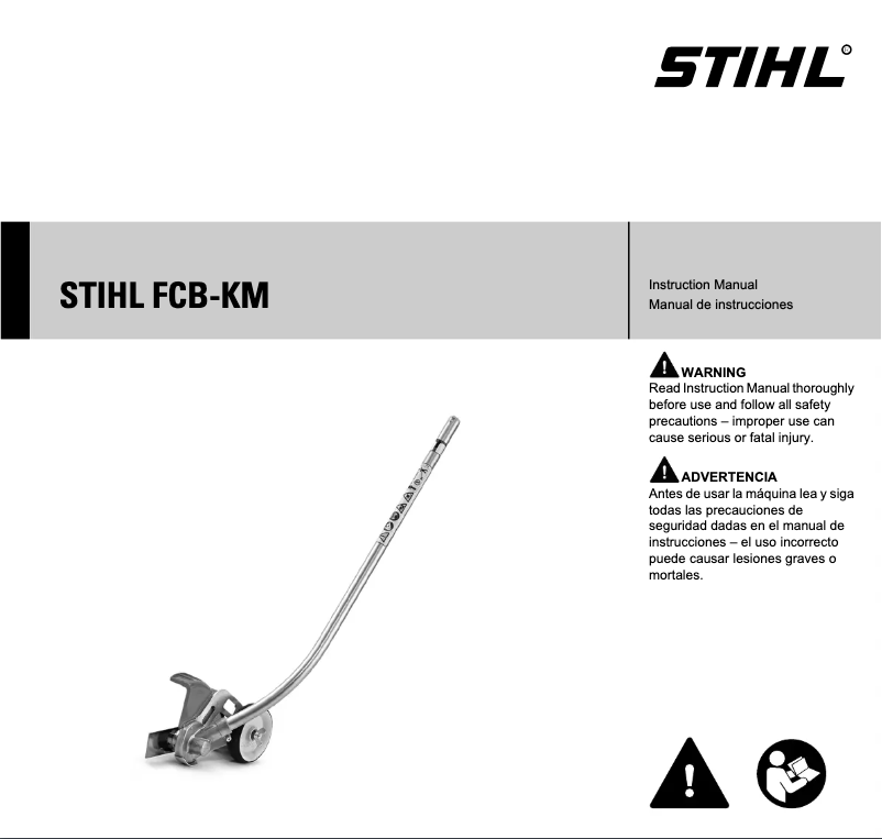 Page n°1 - Manuel utilisateur Stihl FCB-KM