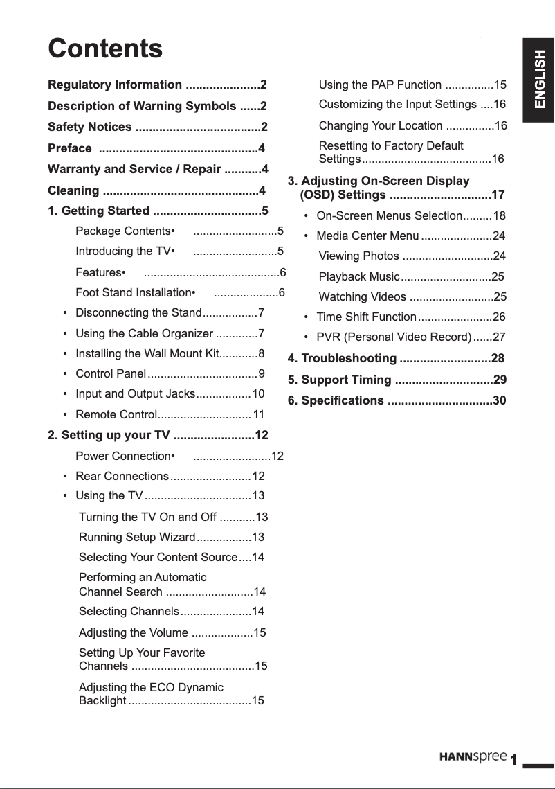 Image de la première page du manuel de l'appareil SE40LMNB