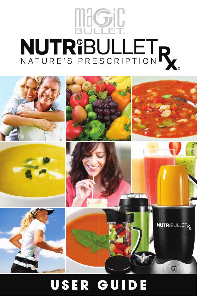 Página 1 del manual Manual de usuario NutriBullet RX