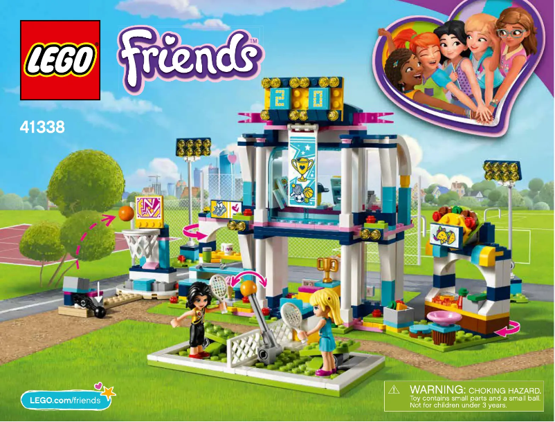 Page 1 de la notice Manuel utilisateur Lego Friends 41338