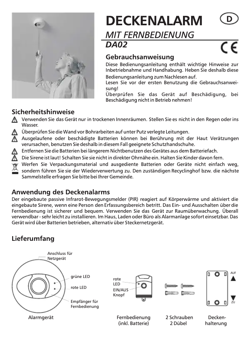 Página 1 del manual Manual de usuario Pentatech DA02