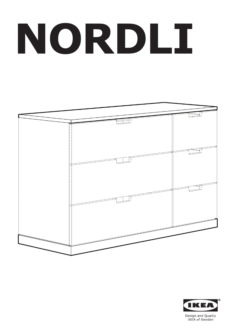 Imagen de la primera página del manual del dispositivo NORDLI 803.659.96