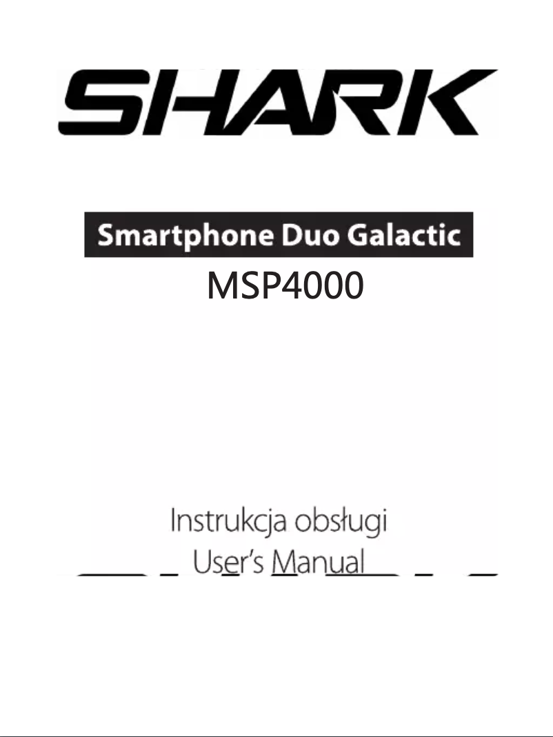 Image de la première page du manuel de l'appareil MSP4000