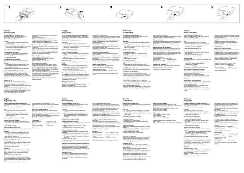 Página 1 del manual Manual de usuario Blaupunkt CDC A04