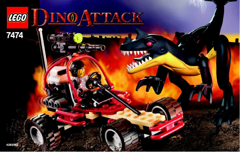 Page n°1 - Manuel utilisateur Lego Urban Avenger versus Raptor