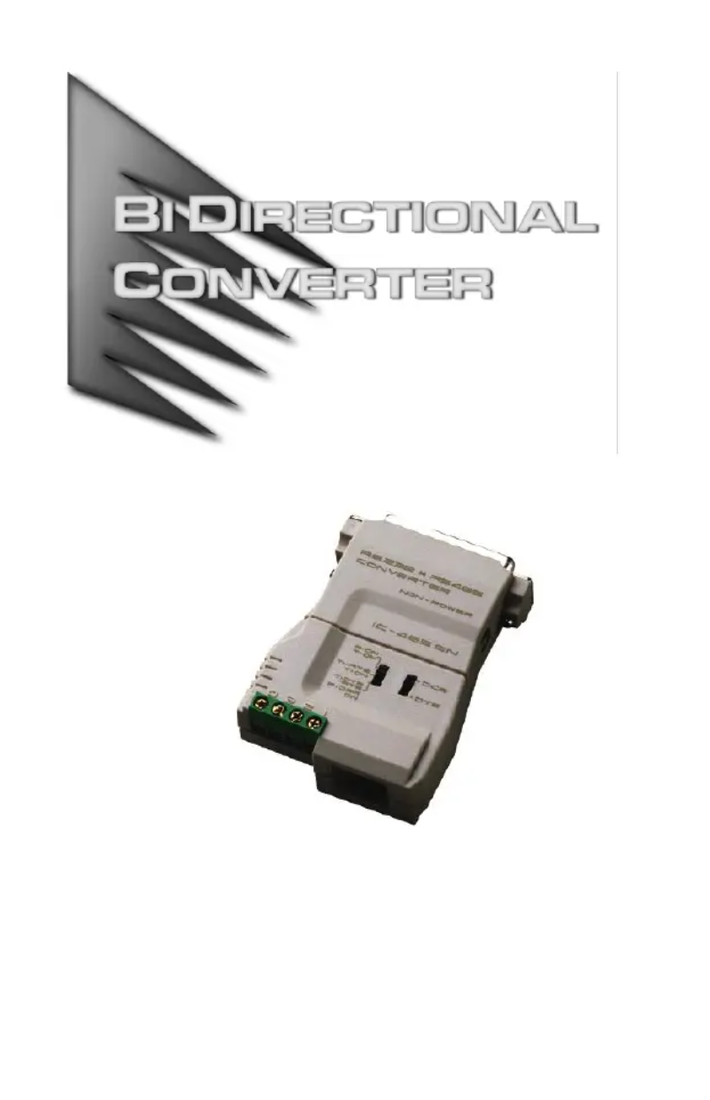 Image de la première page du manuel de l'appareil IC485SN