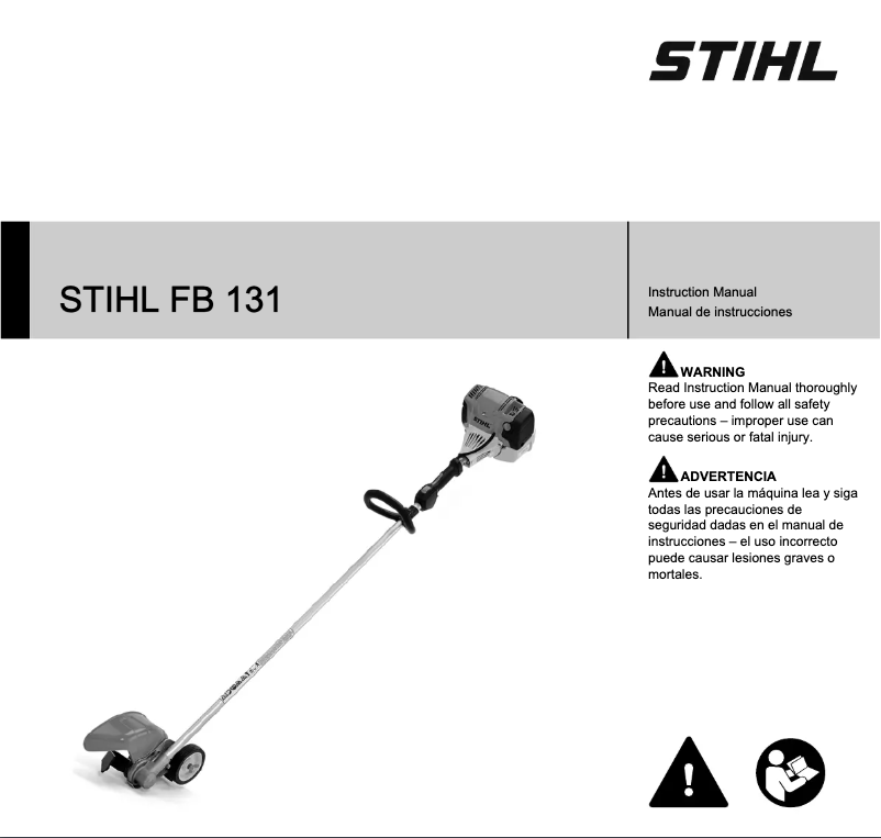 Page 1 de la notice Manuel utilisateur Stihl FB 131