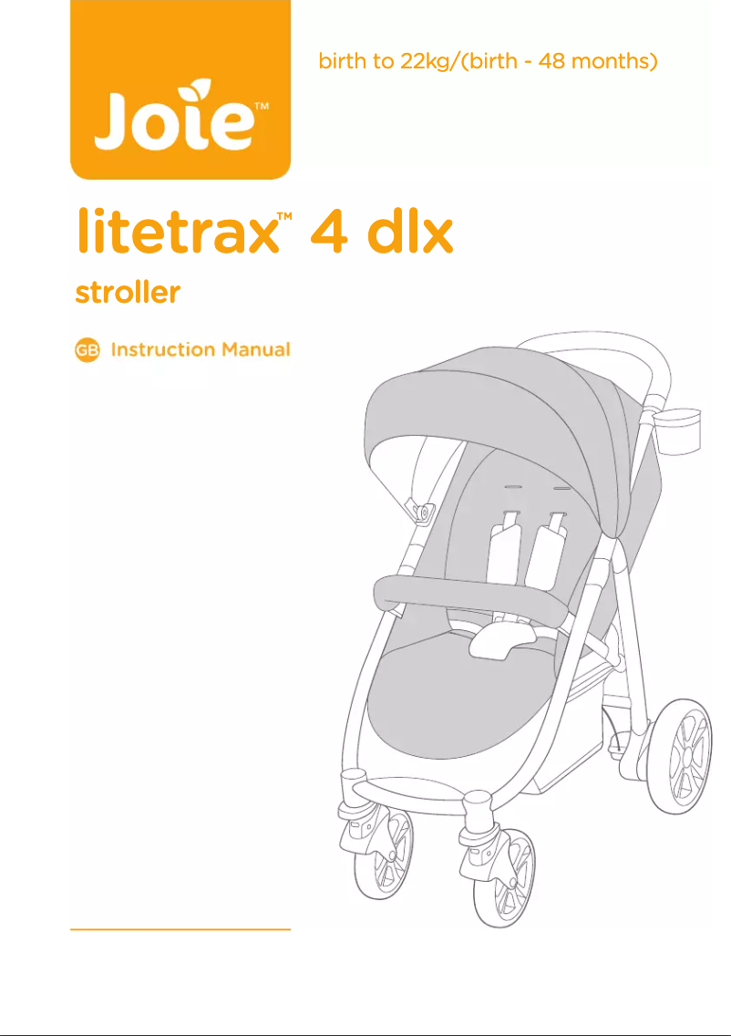 Page n°1 - Manuel utilisateur Joie Litetrax 4 DLX