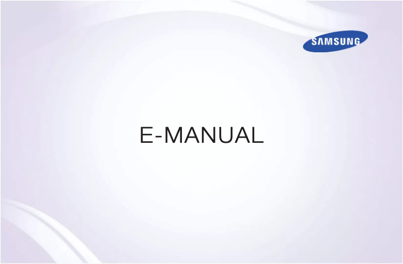 Page 1 de la notice Manuel utilisateur Samsung UN40H4200AH