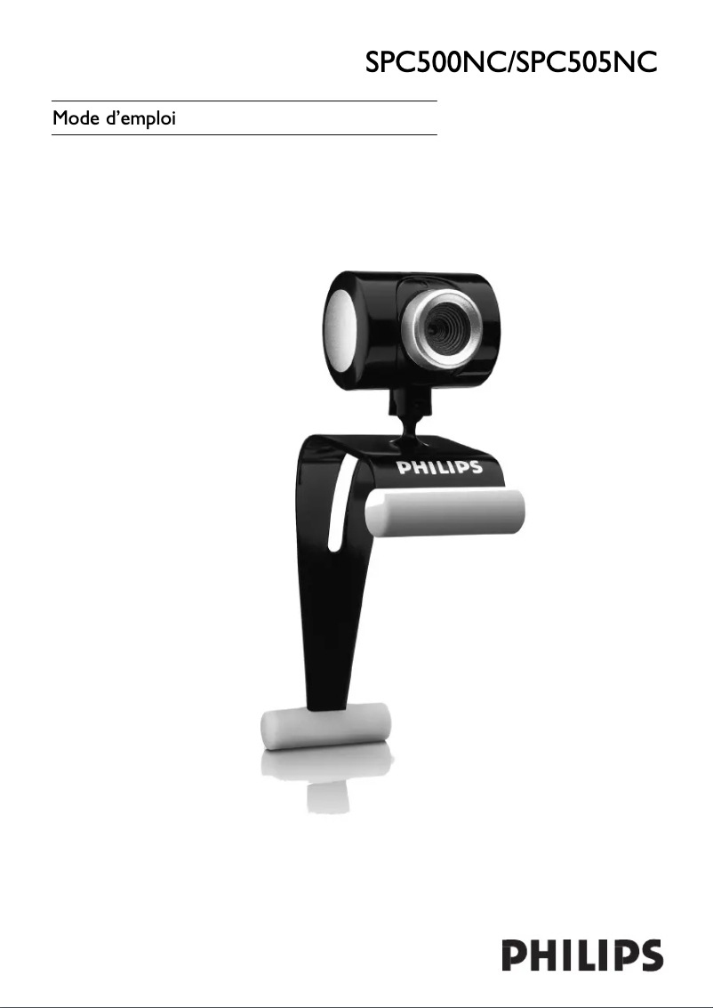 Image de la première page du manuel de l'appareil SPC505NC