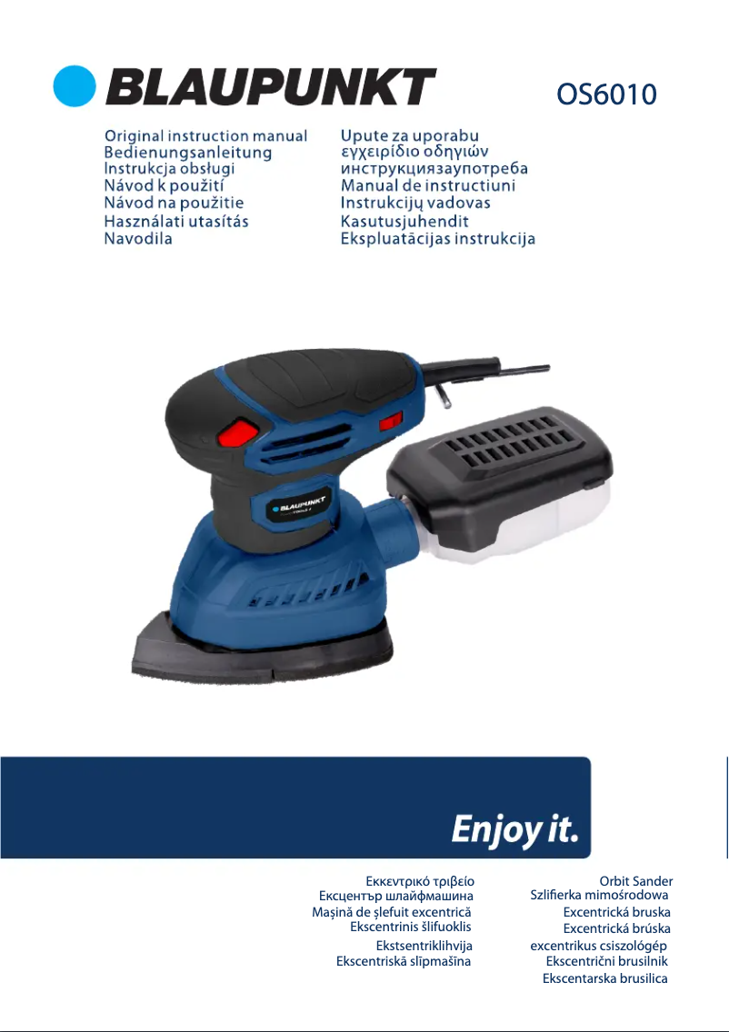 Page 1 de la notice Manuel utilisateur Blaupunkt OS6010