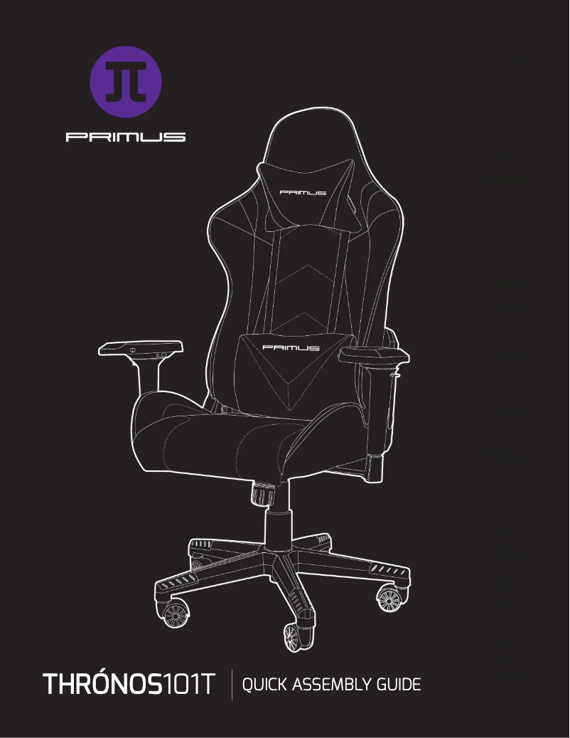 Imagen de la primera página del manual del dispositivo THRÓNOS101T