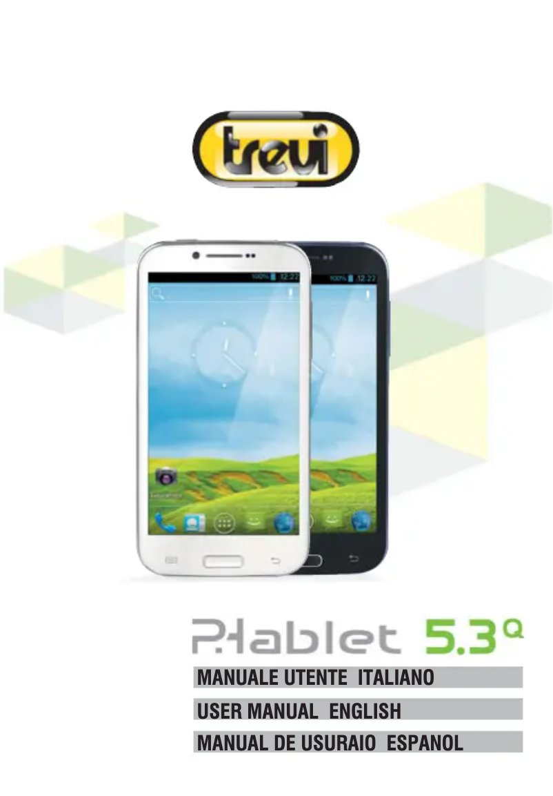 Image de la première page du manuel de l'appareil Phablet 5.3 Q