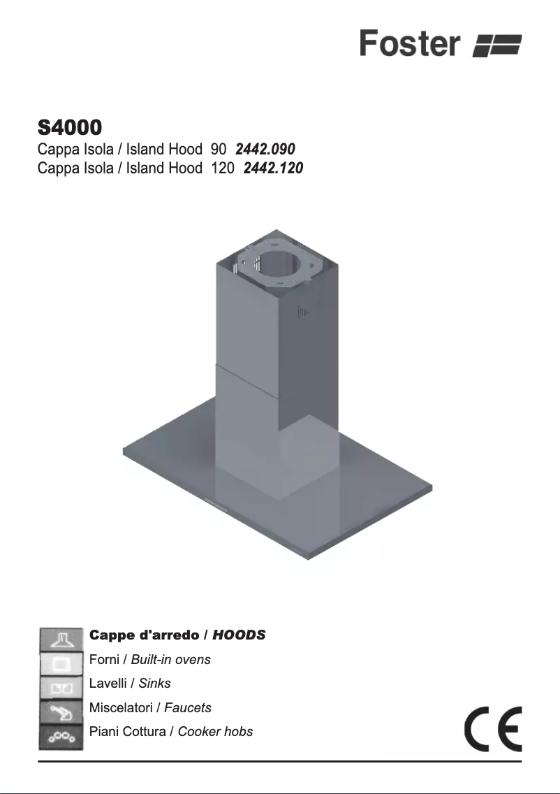 Page 1 de la notice Manuel utilisateur Foster S4000 120