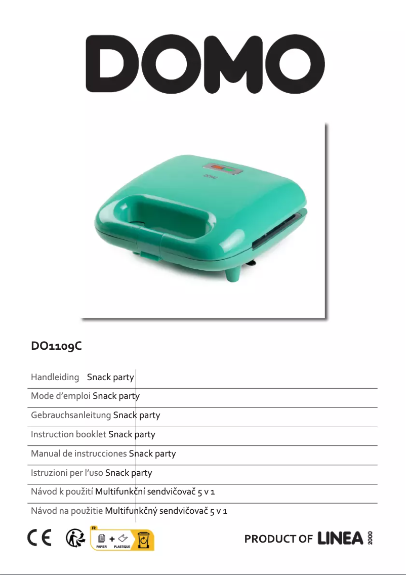 Page 1 de la notice Manuel utilisateur Domo DO1109C