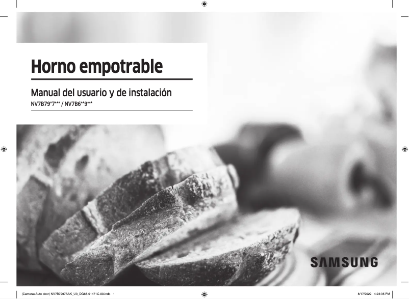 Image de la première page du manuel de l'appareil NV7B7997AAK