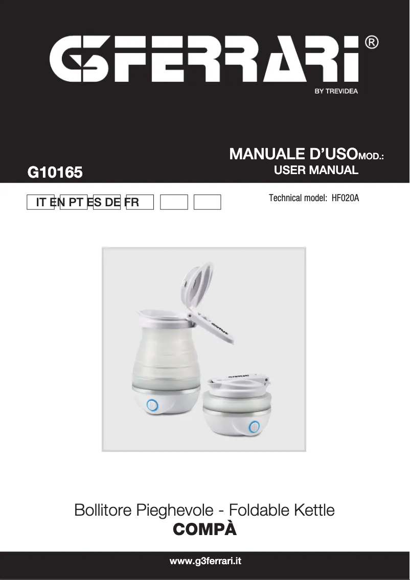 Image de la première page du manuel de l'appareil Compà G10165