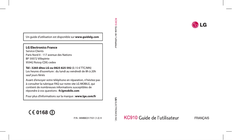 Image de la première page du manuel de l'appareil Renoir