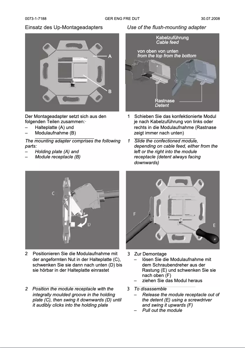 Image de la première page du manuel de l'appareil 0219/12