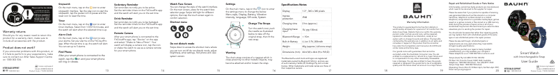 Page n°1 - Manuel utilisateur Bauhn ADMSW-0424-R