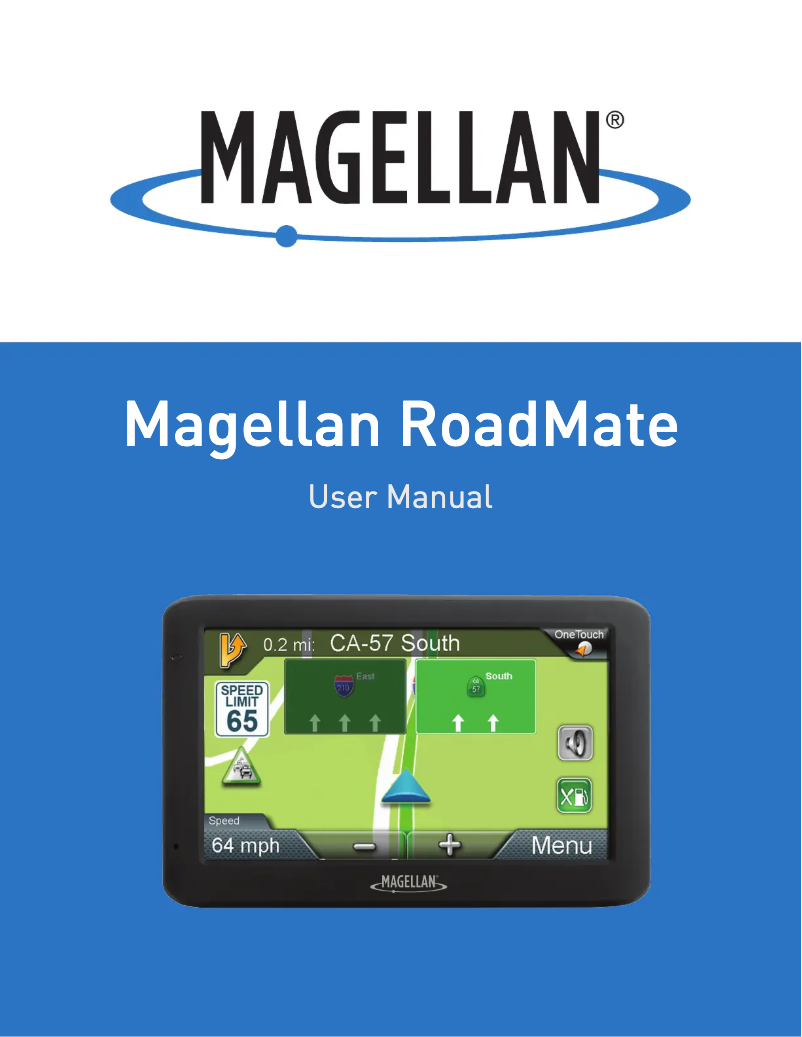 Page n°1 - Manuel utilisateur Magellan RoadMate 2525-LM